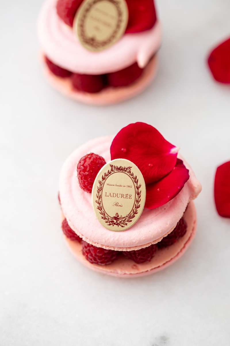 A step by step recipe for ispahan inspired macarons with raspberry, lychee and rose buttercream. Dairy and gluten free.