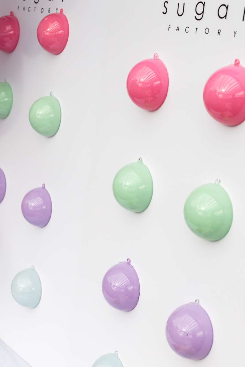 sugar factory candy button party decor by posh little designs