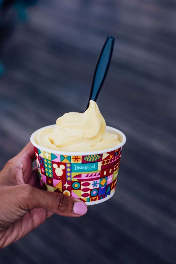 Lemon Sorbet dessert - Disneyland
