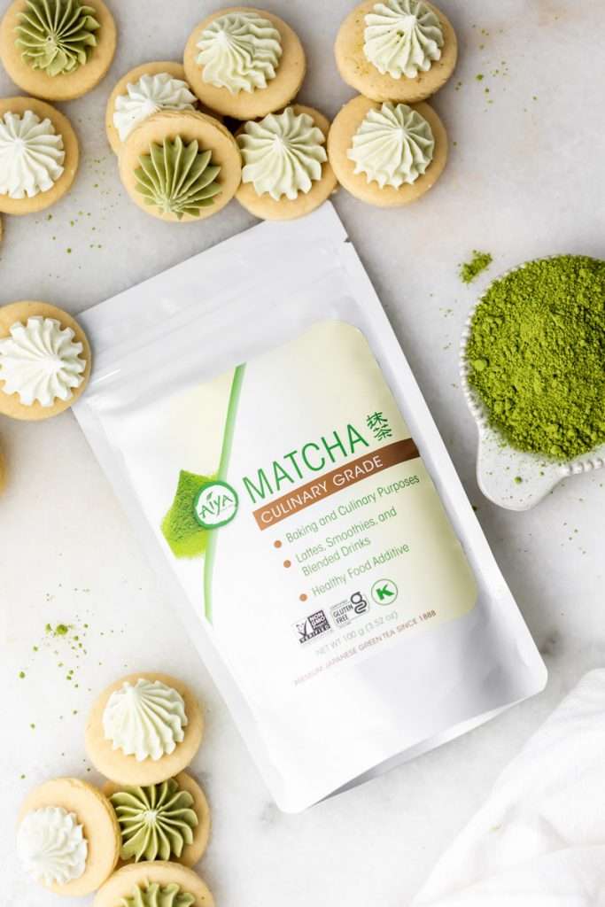 Culinary grade Aiya Matcha green tea powder for baking.