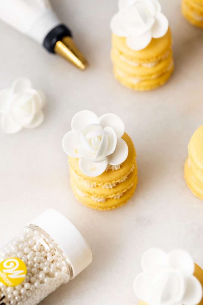 Honey Lemon Macaron Stacks - Wilton - year in review