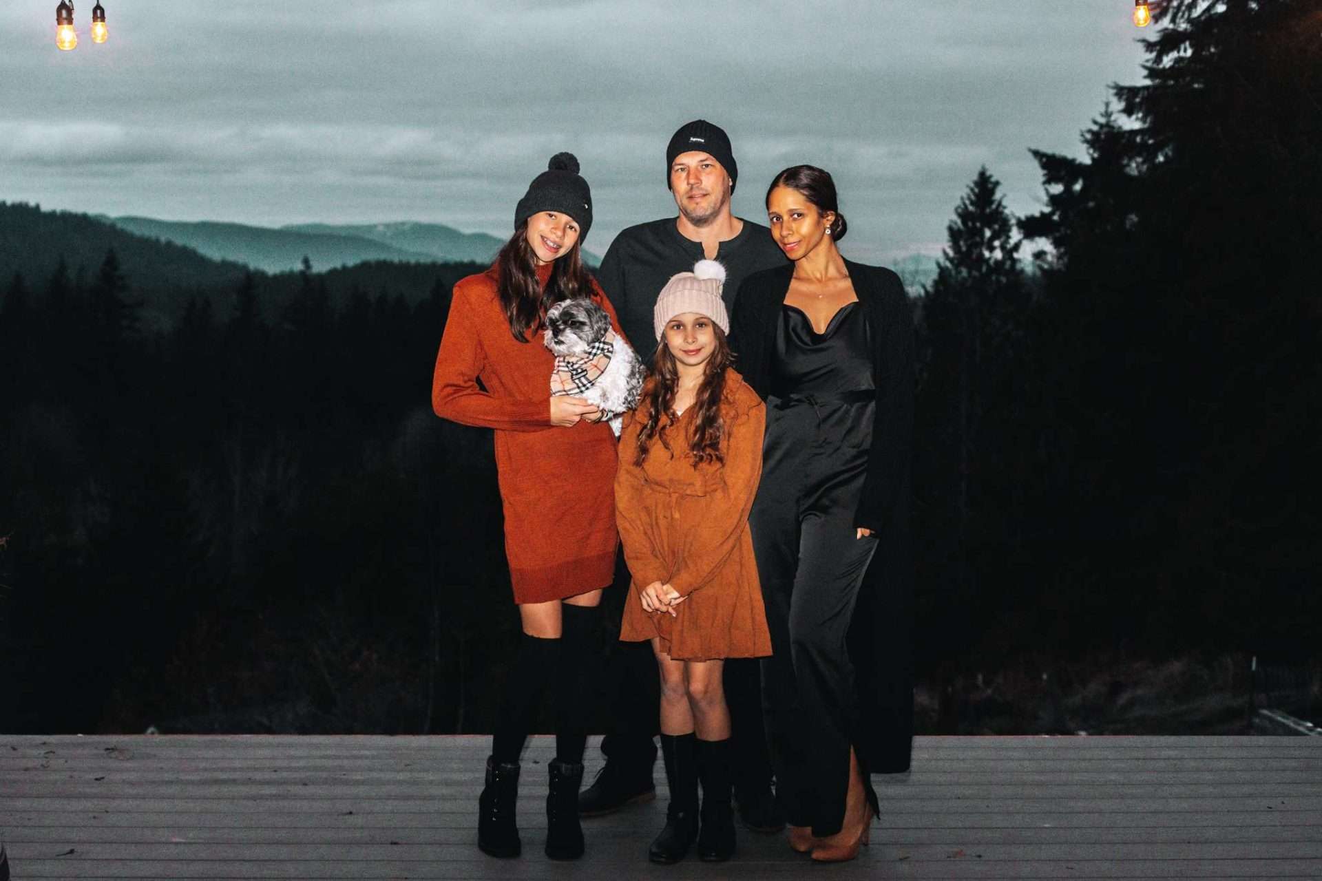 Christmas family photo