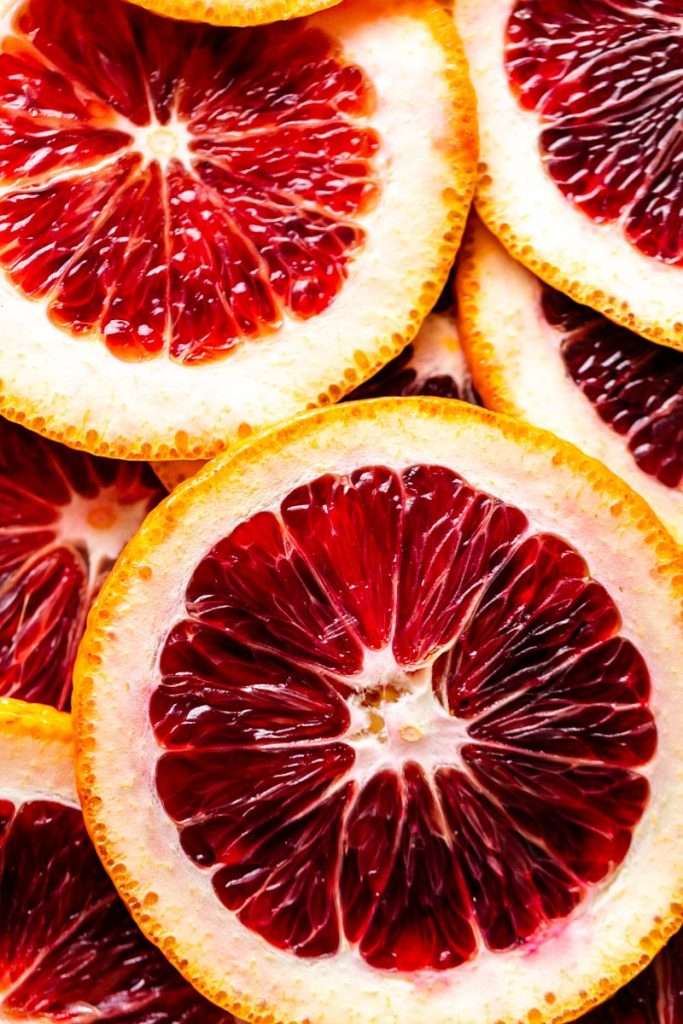 Blood orange photography for blood orange margaritas with 5 simple ingredients. A delicious seasonal twist on the classic.