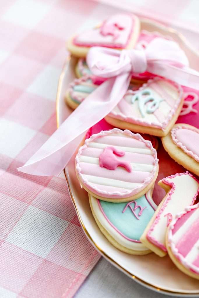 Barbie movie themed desserts for kids and teen barbie birthday parties.