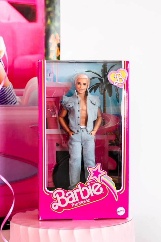 How to throw a Barbie Birthday Party, complete with pink Barbie decor, a life-size barbie box, custom barbie desserts, and details to highlight the iconic theme and movie. Links to all products shared in the post! 