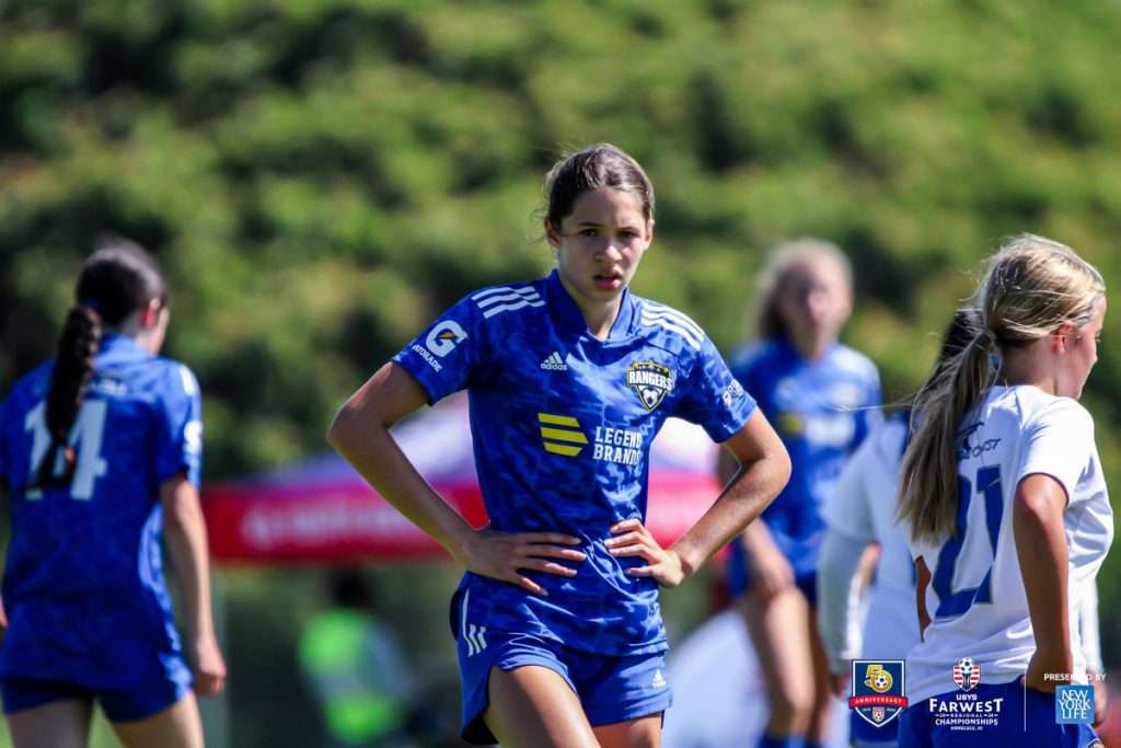Soccer player Amaia Reid, Far West Regionals Hawaii