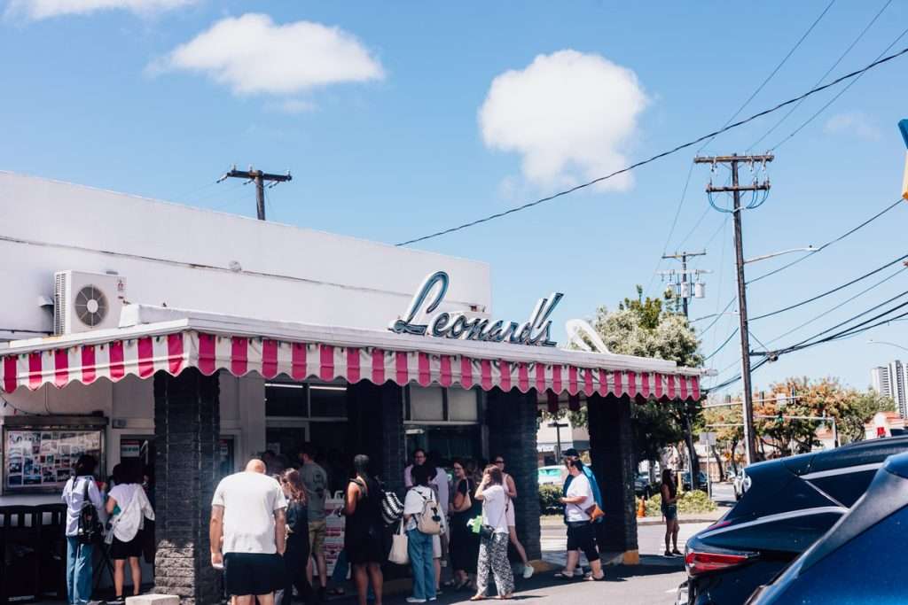 Malasadas from Leonard's Bakery in Honolulu Hawaii, Oahu.