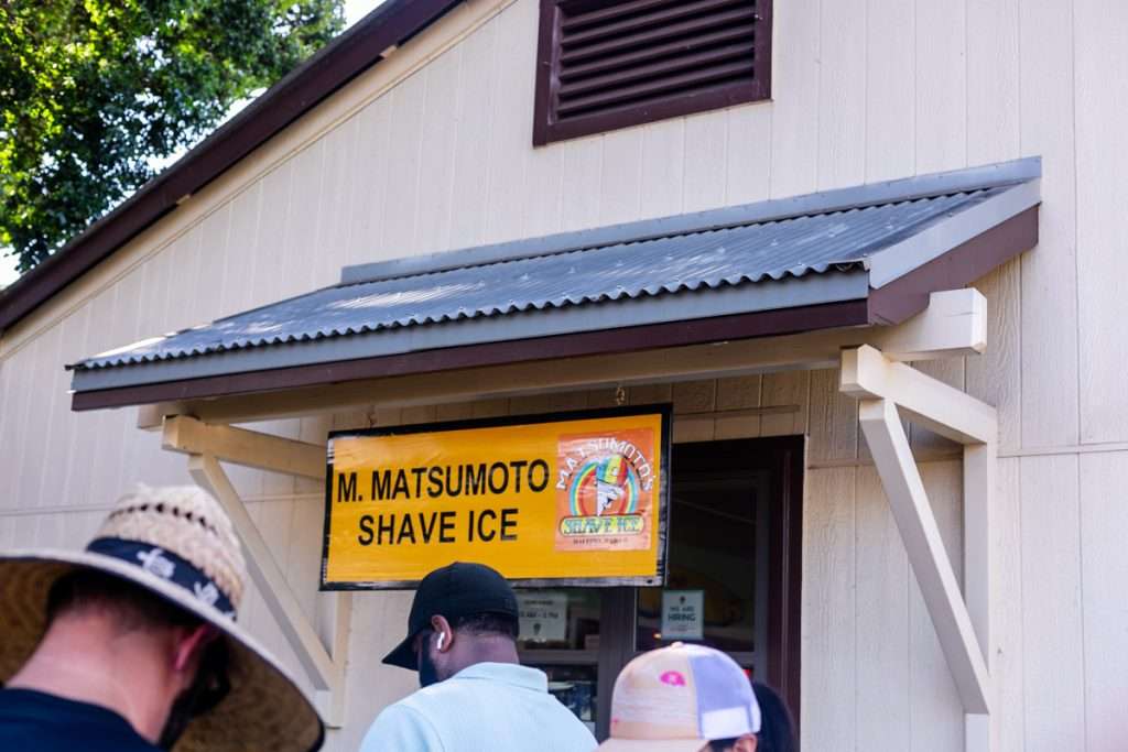 Visiting Matsumoto Shave Ice, Haleiwa Hawaii, Oahu
