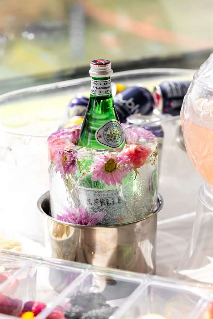 Floral Ice Mold for flower themed party