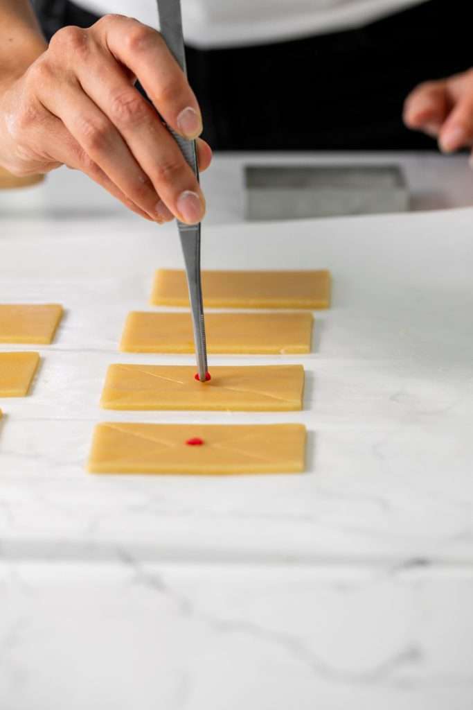 Love Letter Valentine's Day Sugar Cookies recipe, with easy and modern decorations. No icing required and perfect for gifting or for Valentine's and Galentine's Day celebrations and parties.