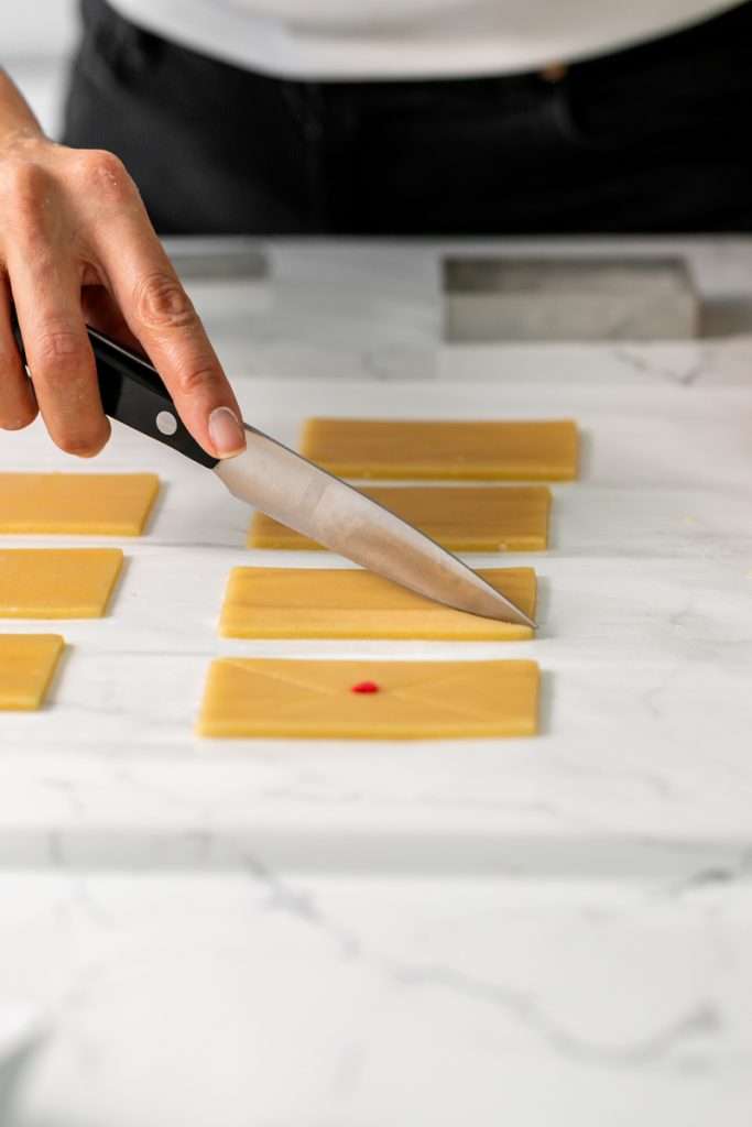 Love Letter Valentine's Day Sugar Cookies recipe, with easy and modern decorations. No icing required and perfect for gifting or for Valentine's and Galentine's Day celebrations and parties.