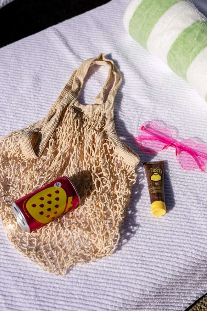 Party favors for cabana themed pool party for teen girls