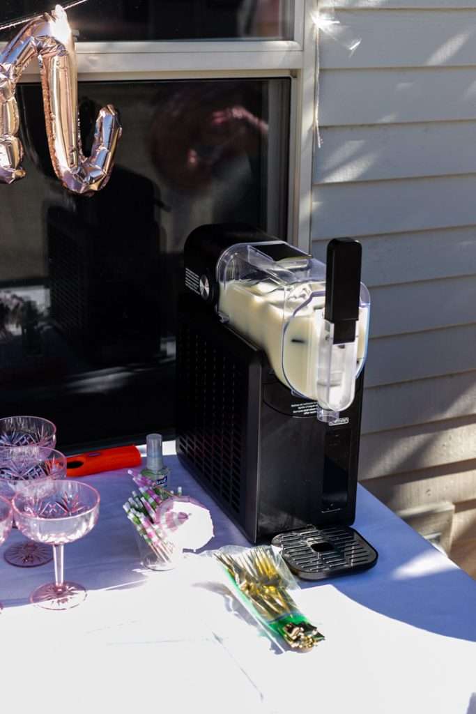 Party beverages for cabana themed pool party