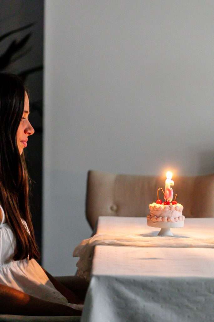 Mini cake for sweet sixteen